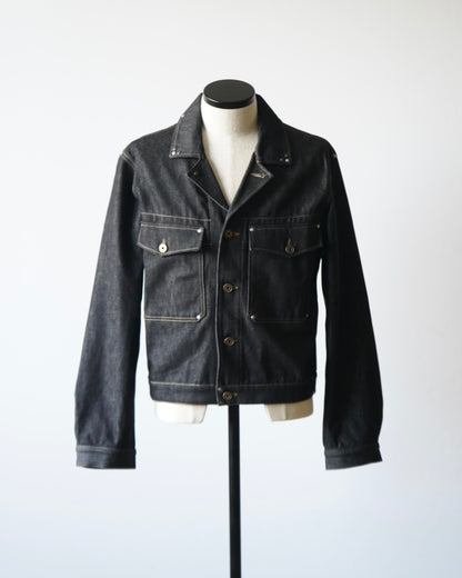 TRUCKER JACKET WITH STUDS
