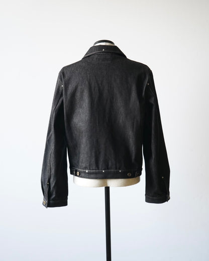 TRUCKER JACKET WITH STUDS
