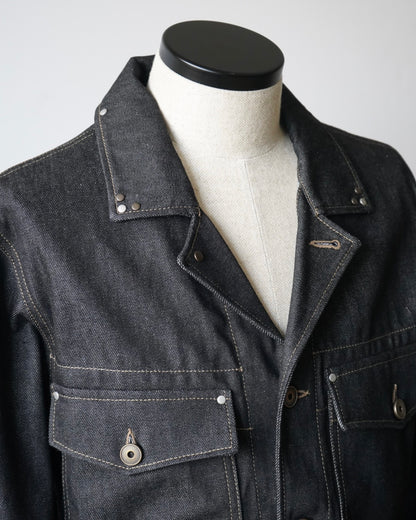 TRUCKER JACKET WITH STUDS