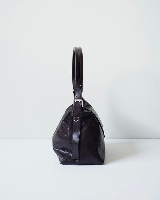 SMALL BELTED HOBO BAG