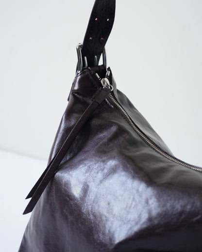 SMALL BELTED HOBO BAG