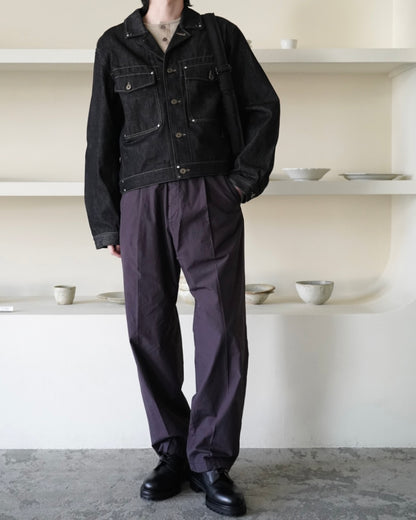 TRUCKER JACKET WITH STUDS