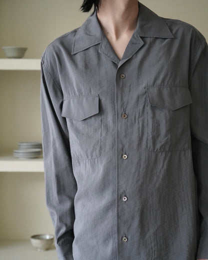 CONVERTIBLE COLLAR SHIRT