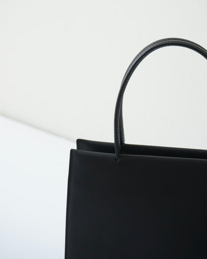 SQUARE-SHAPED TOTE BAG SHORT HANDLE : S