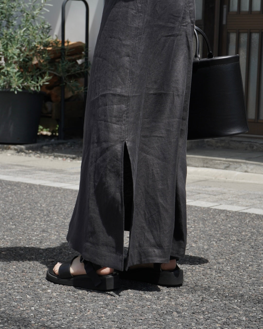 LINEN TWILL ONE PIECE
