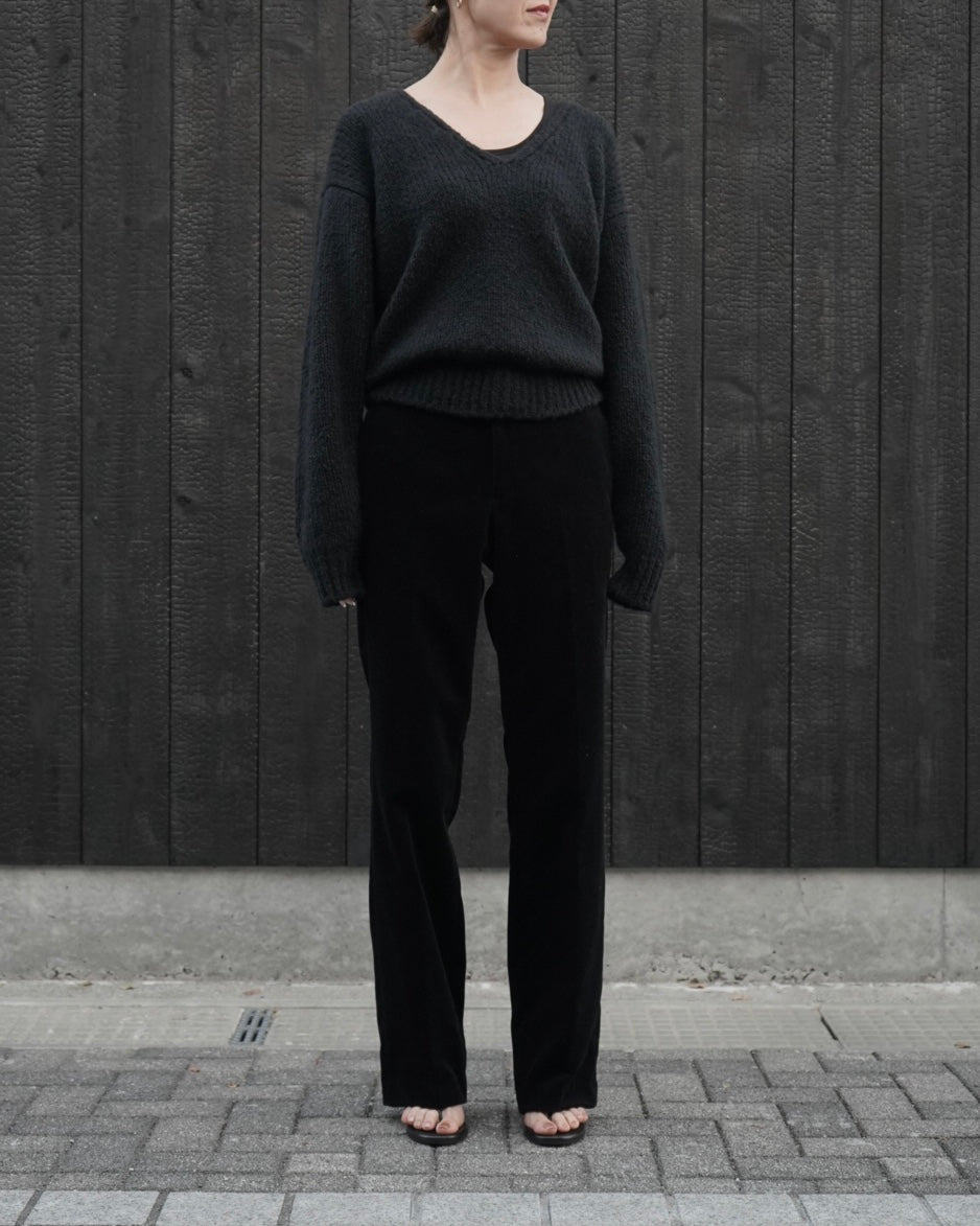 カシミヤシルク ローゲージニット