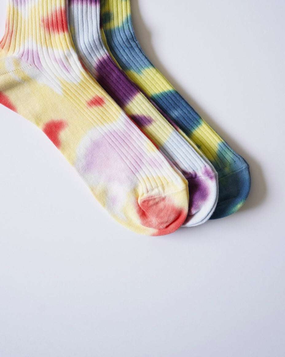 GIZA HIGH GAUGE TIE-DYE SOCKS