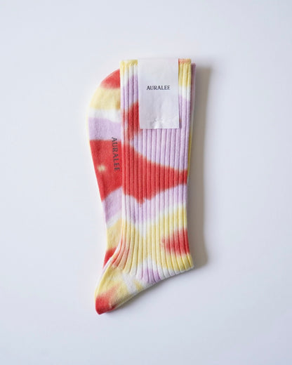 GIZA HIGH GAUGE TIE-DYE SOCKS