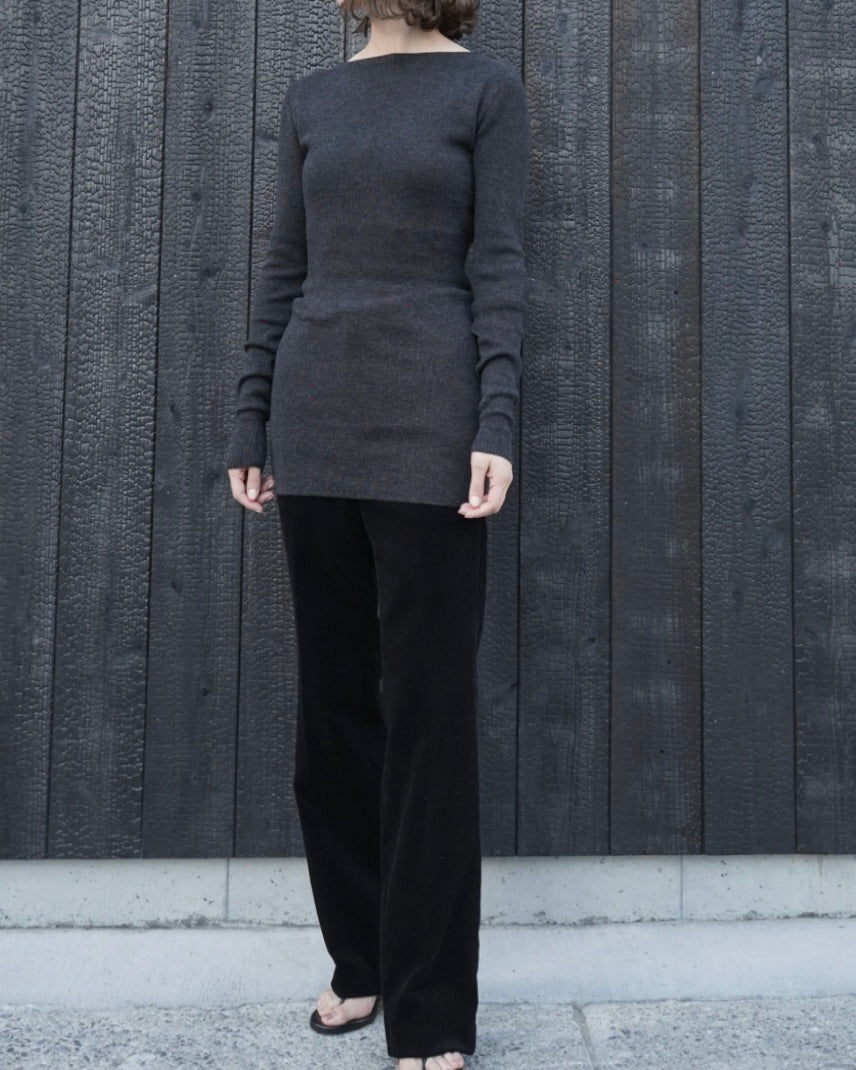 カシミヤシルクニットワンピース