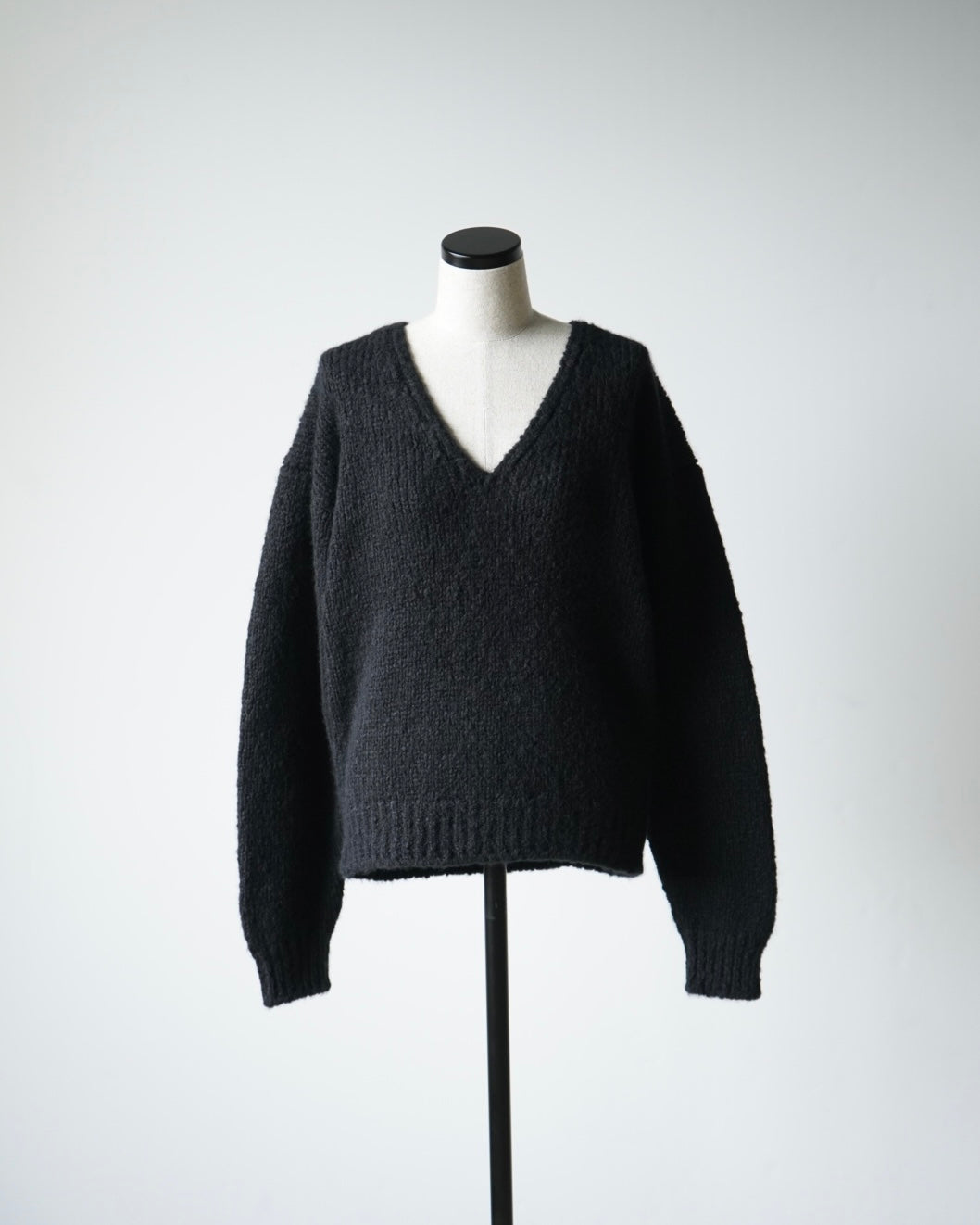 カシミヤシルク ローゲージニット