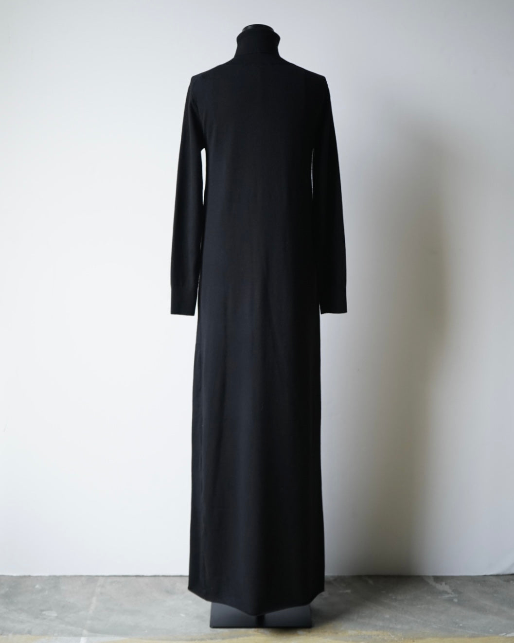 ウール タートルニットドレス