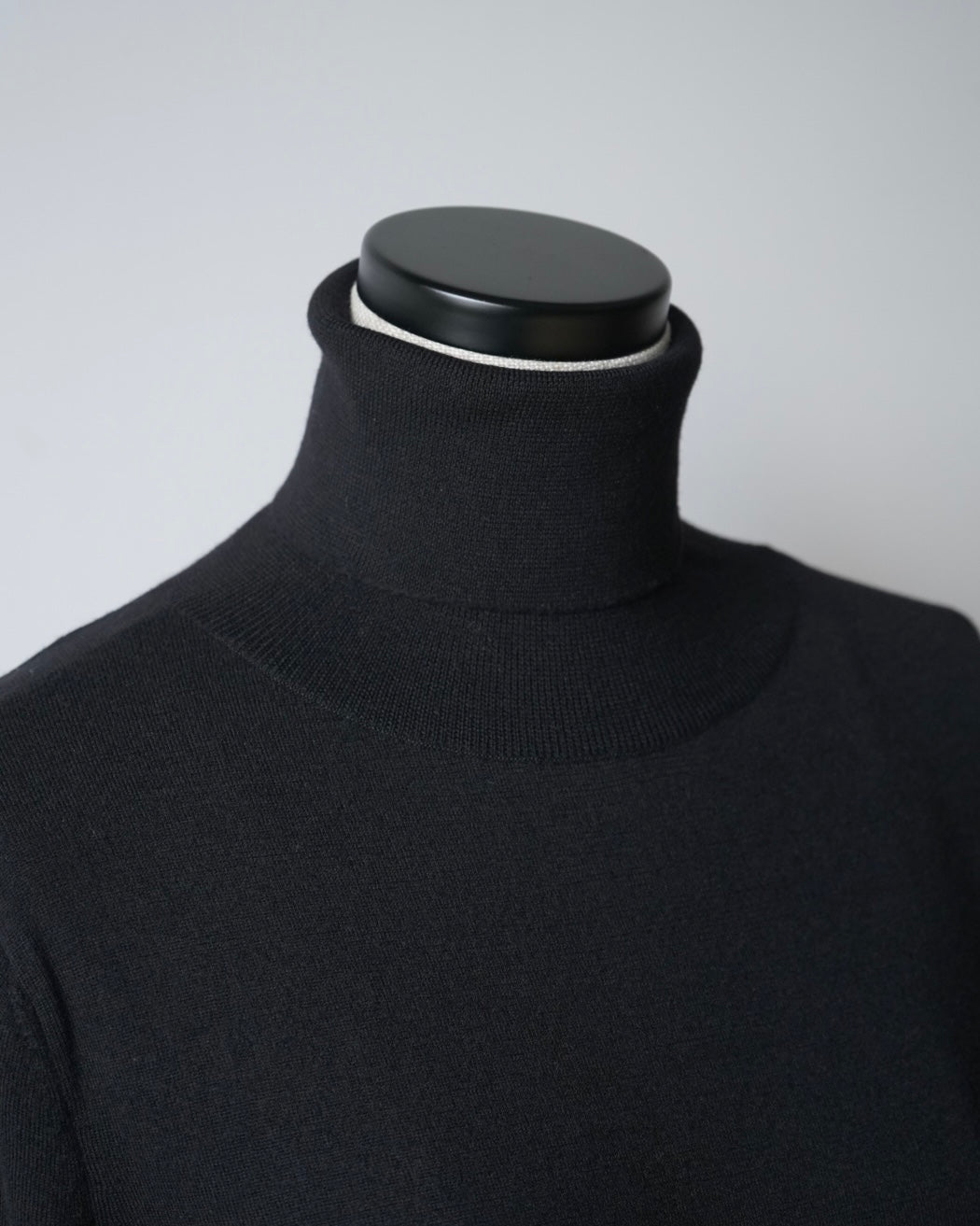 ウール タートルニットドレス