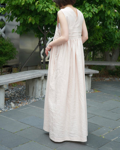 LINEN MAXI DRESS