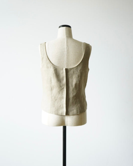 HEAVY LINEN CORSET