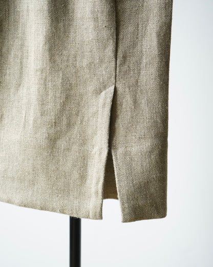 HEAVY LINEN SKIRT