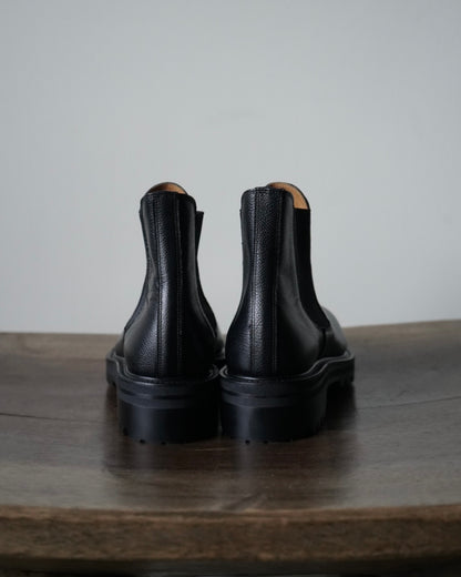 Side Gore Boots in Grain Leather