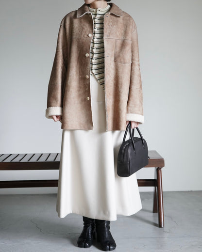 LIGHT MELTON SKIRT