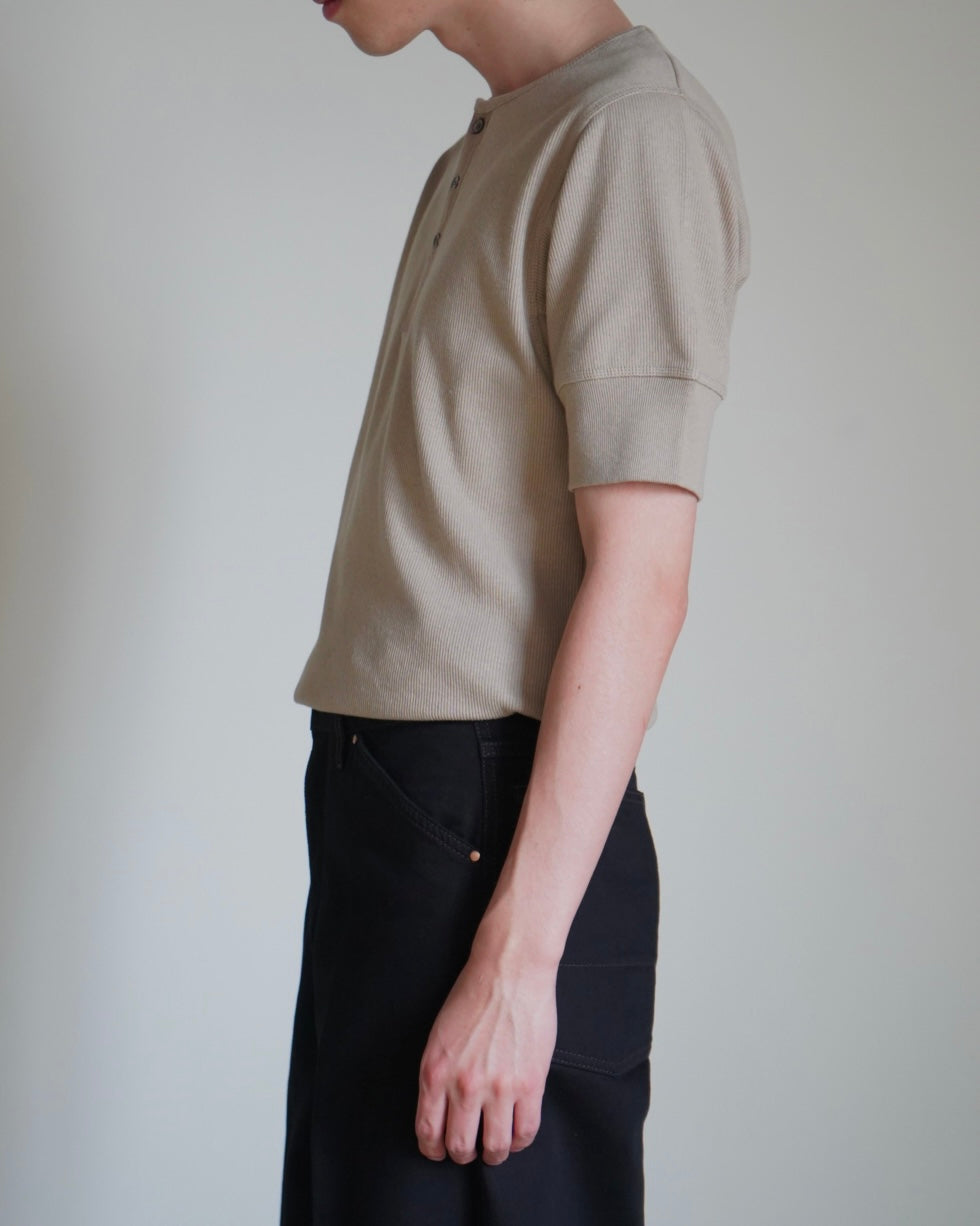 RIB HENLEY TOP