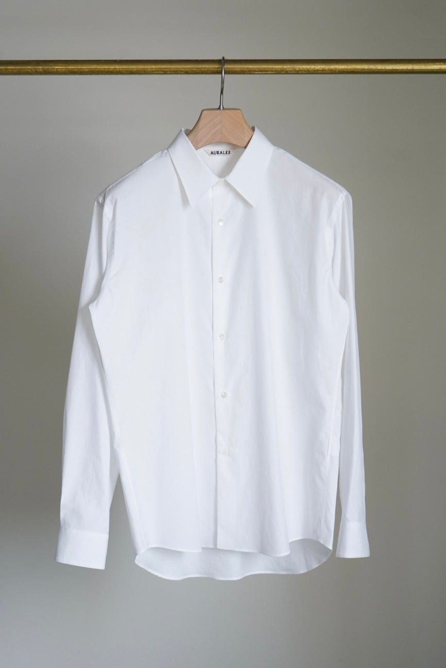 WASHED FINX TWILL SLIM SHIRT