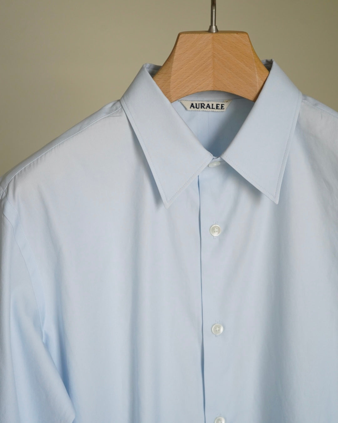 WASHED FINX TWILL SLIM SHIRT