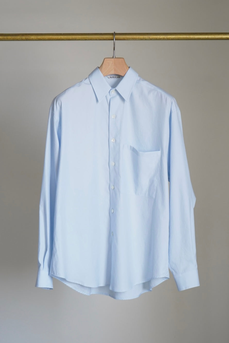 WASHED FINX TWILL BIG SHIRT