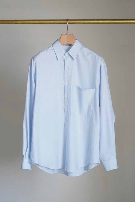 WASHED FINX TWILL BIG SHIRT