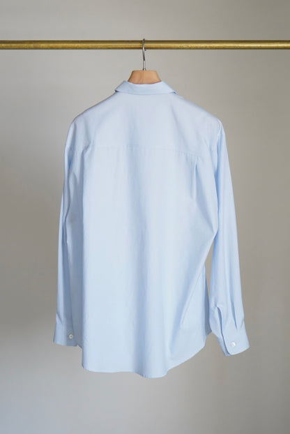 WASHED FINX TWILL BIG SHIRT