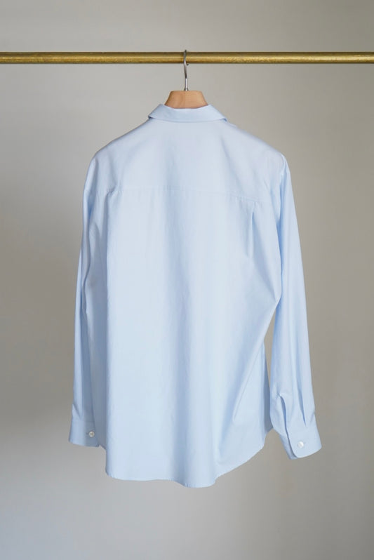 WASHED FINX TWILL BIG SHIRT