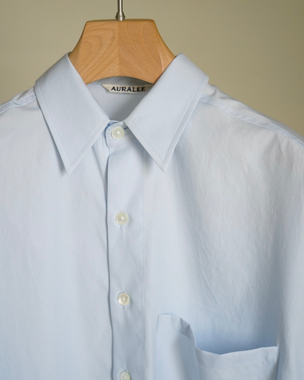 WASHED FINX TWILL BIG SHIRT