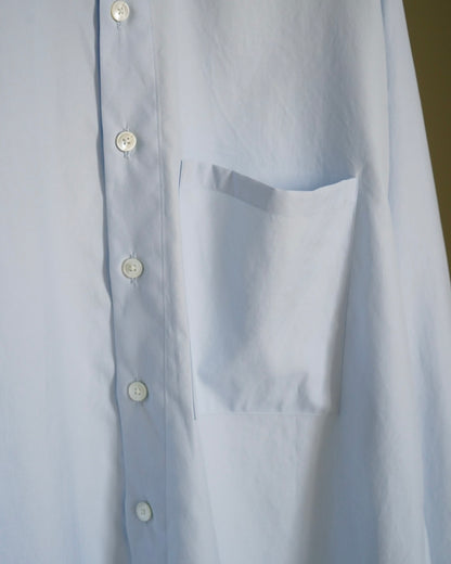 WASHED FINX TWILL BIG SHIRT