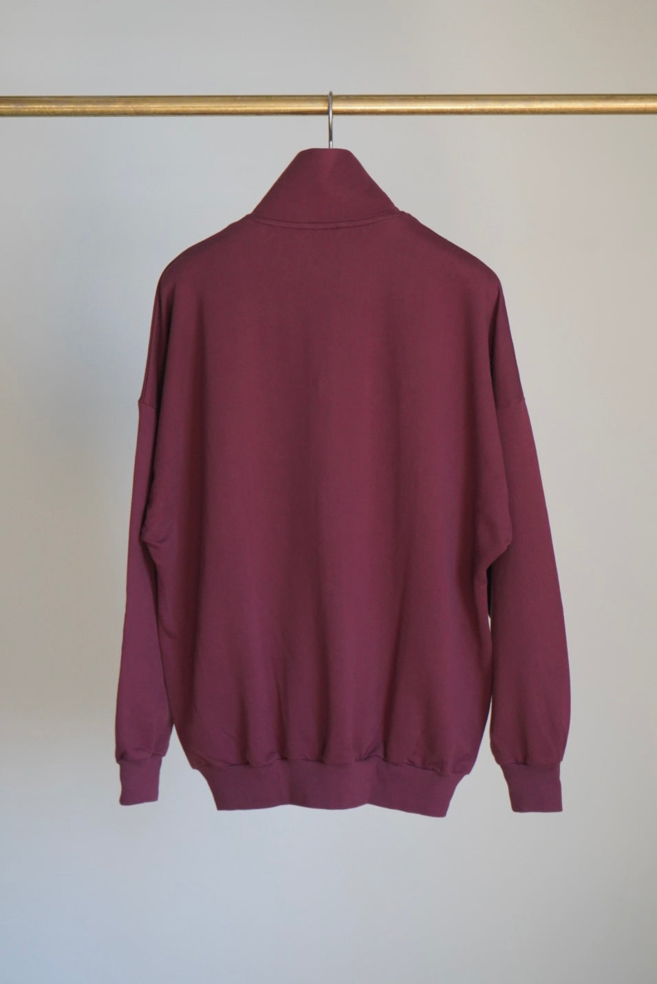 SUPER HIGH GAUGE SWEAT ZIP BLOUSON
