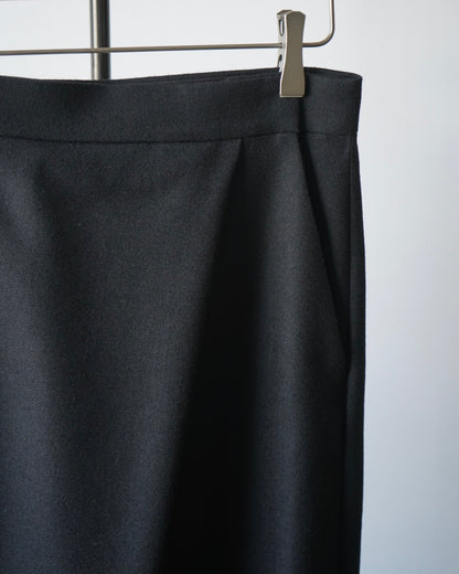WIDE TUCK TROUSERS