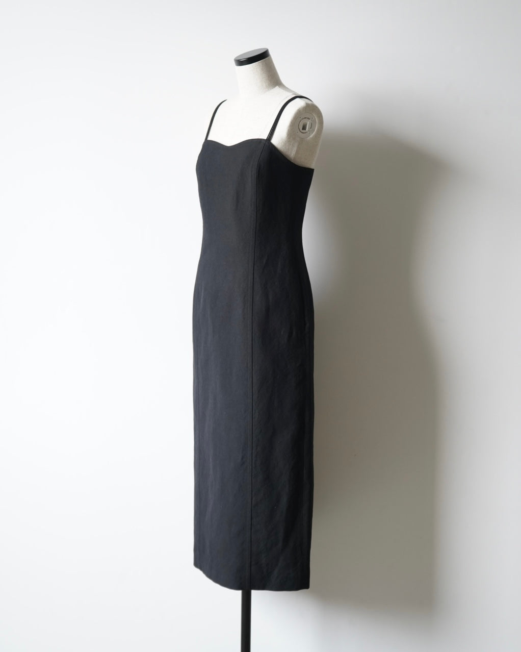 WOOL COTTON LINEN OX CAMISOLE DRESS