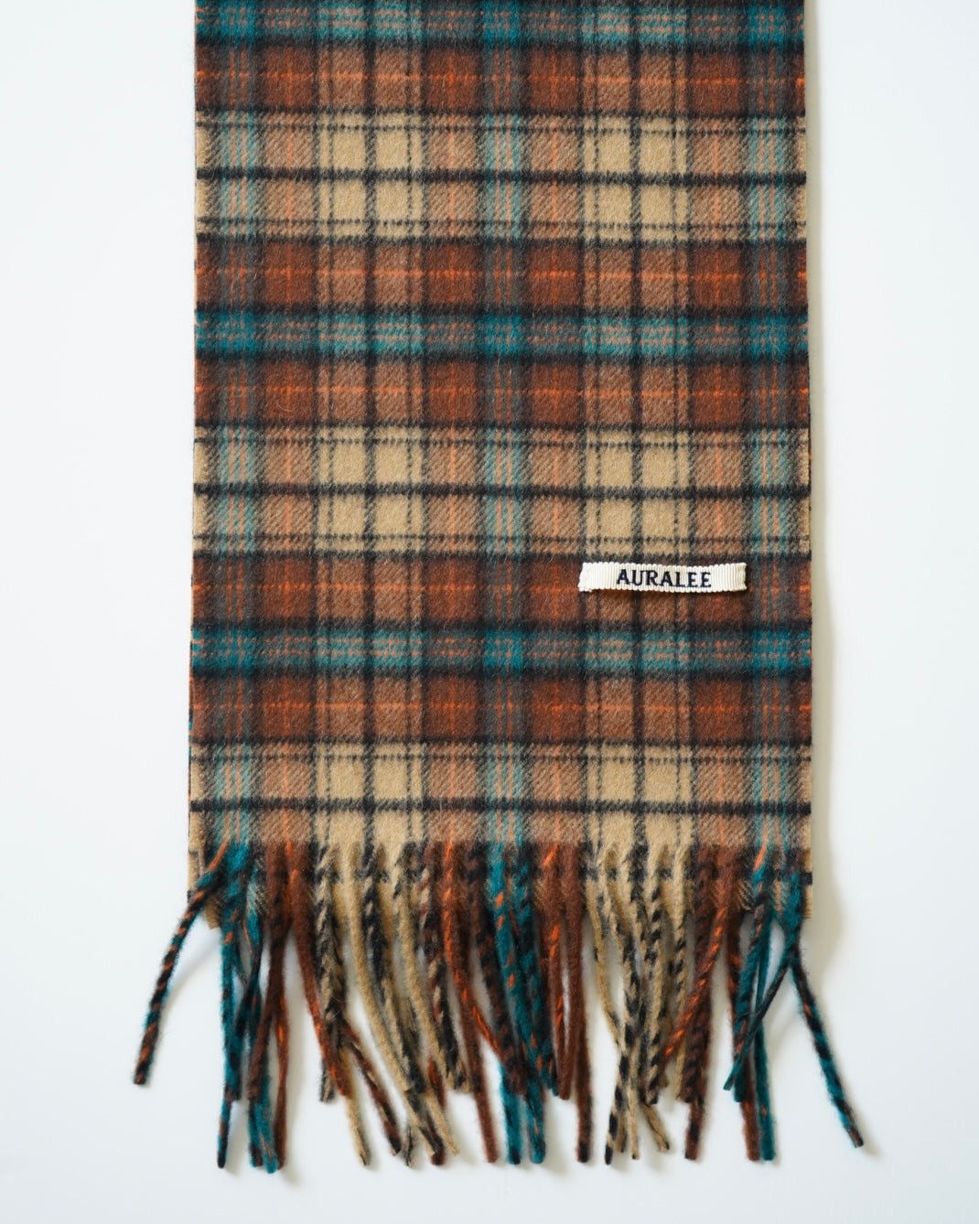 CASHMERE CHECK LONG STOLE