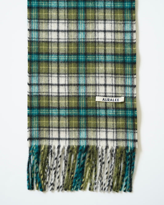 CASHMERE CHECK LONG STOLE