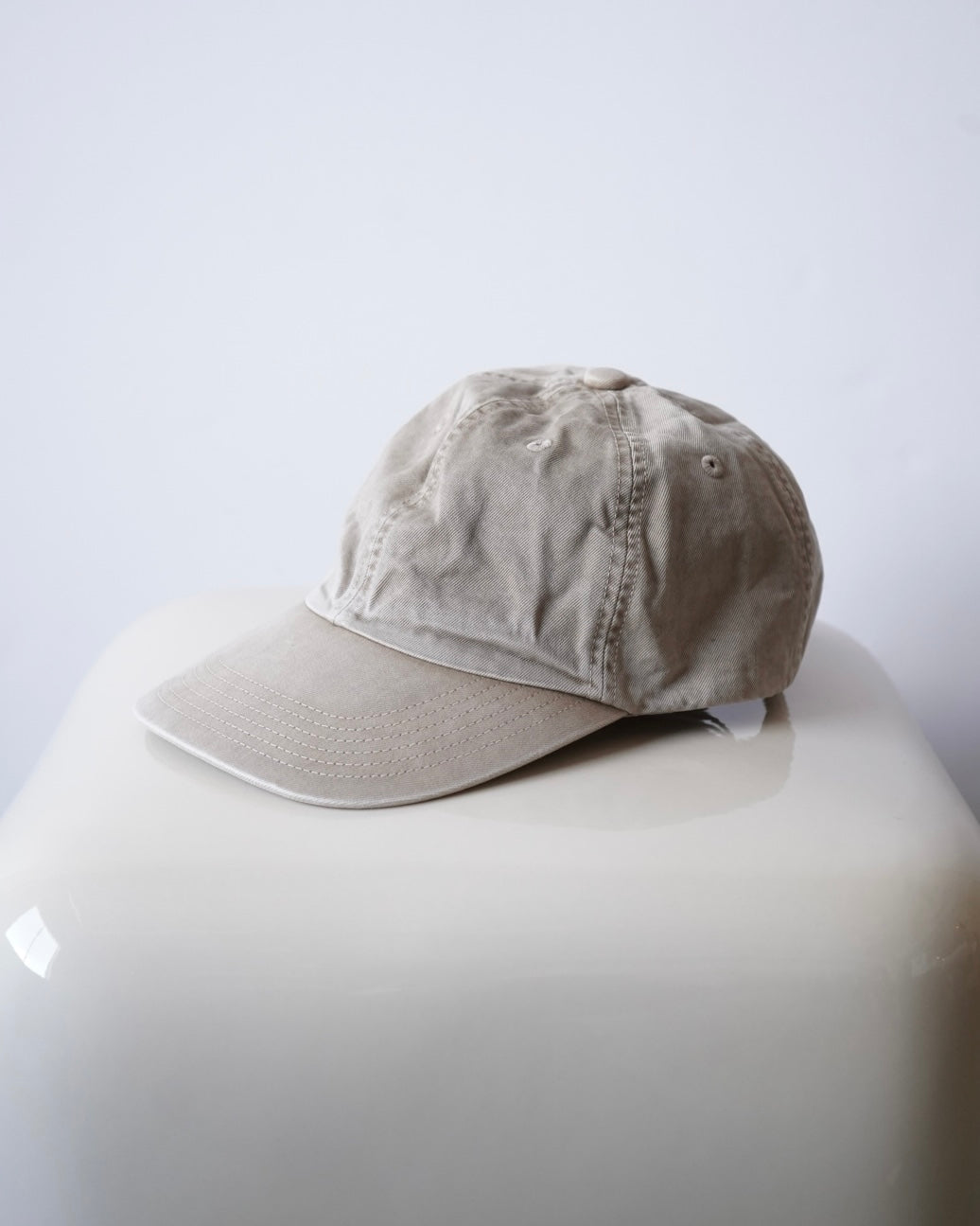 GARMENT-DYED FINX CHINO CAP MADE BY KIJIMA TAKAYUKI