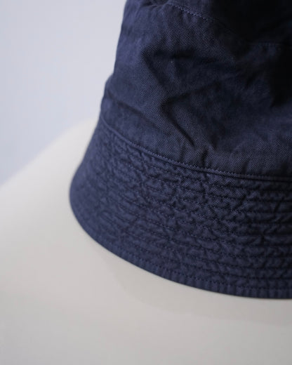 GARMENT-DYED FINX CHINO BUCKET HAT MADE BY KIJIMA TAKAYUKI