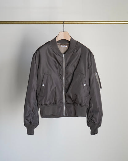 HIGH DENSITY SILK TWILL FLIGHT BLOUSON