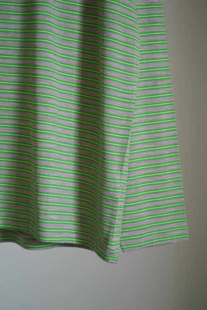 SOFT SMOOTH WOOL STRIPE JERSEY L/S TEE