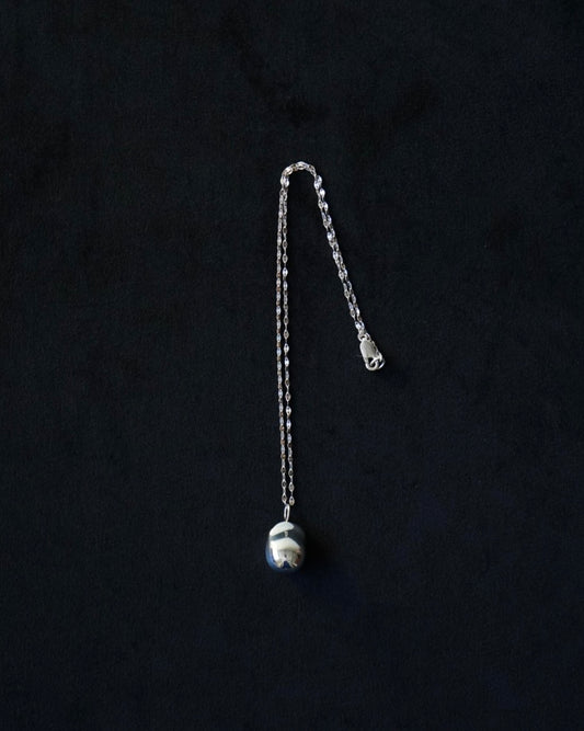 SILVER PEARL NECKLACE