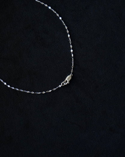 SILVER PEARL NECKLACE