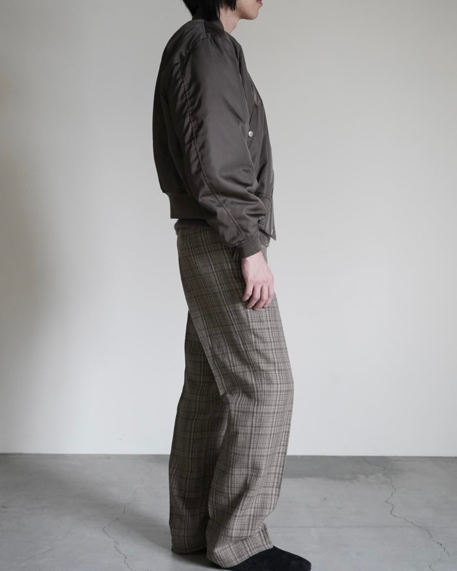 HIGH DENSITY SILK TWILL FLIGHT BLOUSON