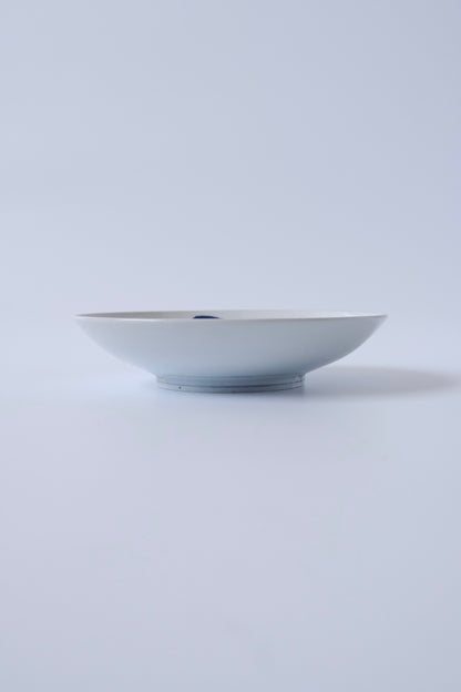 染付ザクロ20cm丸皿