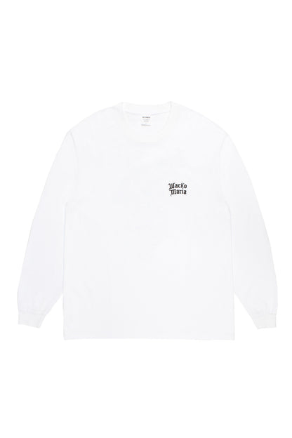 WASHED HEAVY WEIGHT CREW NECK LONG SLEEVE T-SHIRT ( TYPE-1 )