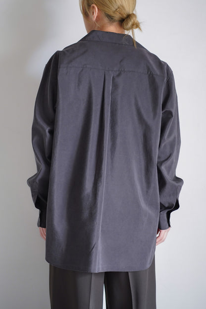 SILK NYLON SKIPPER SHIRT