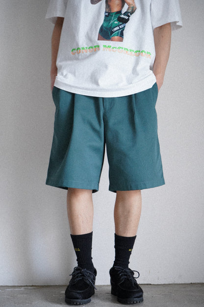 DICKIES / PLEATED SHORT TROUSERS