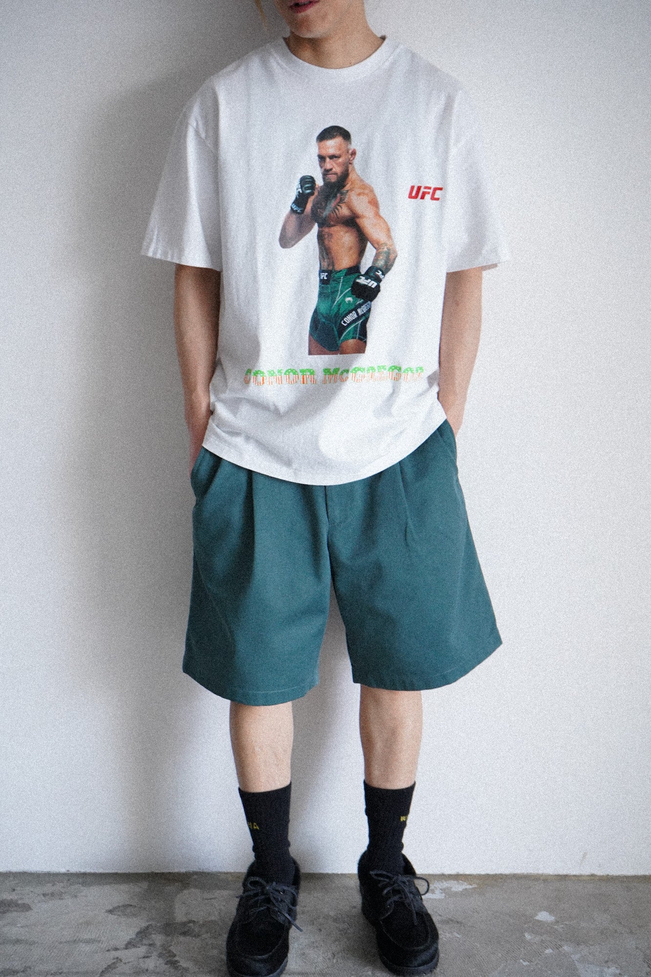 DICKIES / PLEATED SHORT TROUSERS
