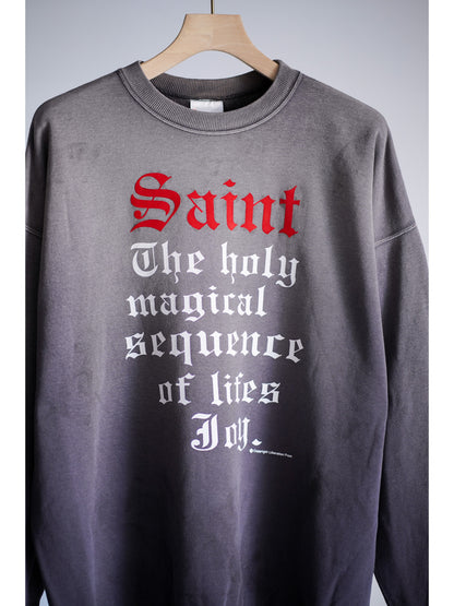 029 CREW NECK SWEAT / SAINT