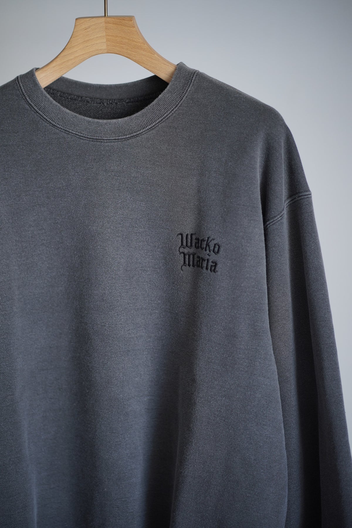 WASHED MIDDLE WEIGHT CREW NECK SWEAT SHIRT ( TYPE-2 )