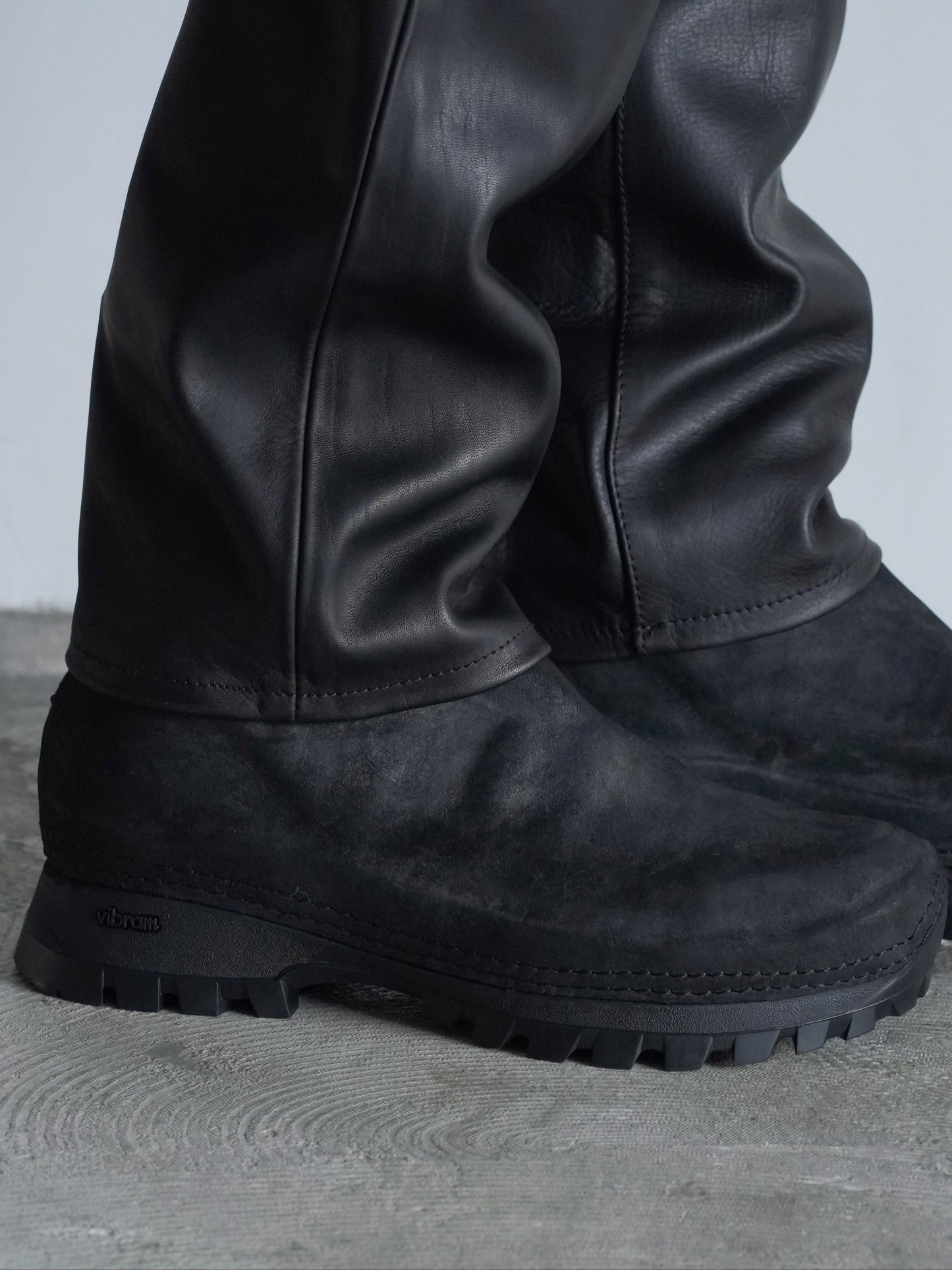 GUIDI別注 VS バックジップ ブーツ